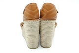 Gucci Gg Marmont Ankle Tie Wedge Espadrilles Size 35.5 Eb0926lrxsa