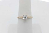 0.1cttw Diamond Ring In 14k Yellow Gold 2.5 Grams Size 6.5 Eb0926lrxsa