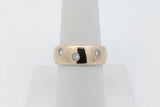 0.32cttw Diamond Band Ring In 18k Yellow Gold 11 Grams Size 7.25 Eb1026srxsa