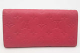 Louis Vuitton Monogram Pink Empriente Leather Emilie Wallet Eb0626olxdu
