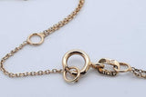 14k Yellow Gold Layered Vertical & Horizontal Bar Necklace 1.8 Grams Eb0526lprde