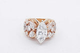 3.61cttw Diamond Ring In 14k Yellow Gold 16.5 Grams Size 6.5 Eb0926pxxzsa