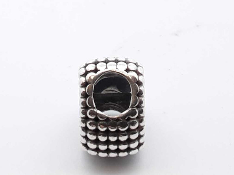 Pandora .925 Silver 3.2g Beaded Open Heart Charm Lh1025lxde