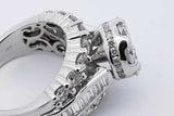 2.26cttw Diamond Ring In 14k White Gold 13 Grams Size 7.5 Eb0526lrxzsa
