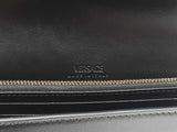 Versace Greca Goddess Mini Bag In Black Leather Fw0526crzdu