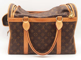 Louis Vuitton Monogram Dog Bag 40 Brown Aa1025w4zsa