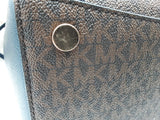 Michael Kors Canvas Signature Tote Brown Aa0526orsa