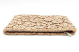 Dolce & Gabbana Floral Lace Overlay Satin Clutch Eb0826rxsa