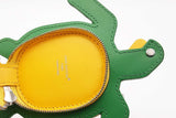 Louis Vuitton Lv Turtle Pouch Bag Charm With Monogram Canvas Shell Eb0126wcrsa