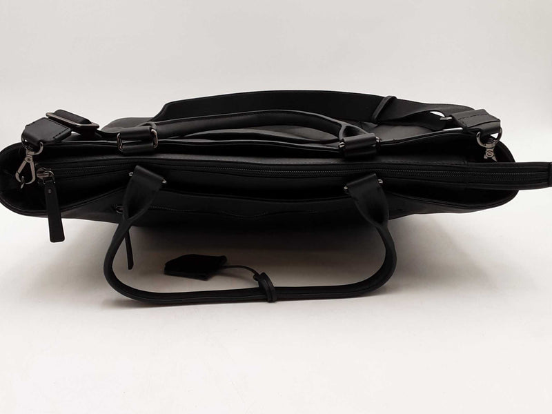 Tumi Voyageur Leather Zip Tote Black Aa0525ezsa