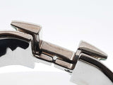 Hermès Extra Wide Clic H Silver-tone & Mint Green Enamel Bangle 7inch Fw0626oxzdu