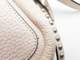 Coach Dakotah Stud Flap Cream Leather Crossbody Bag Sd0625pzsa