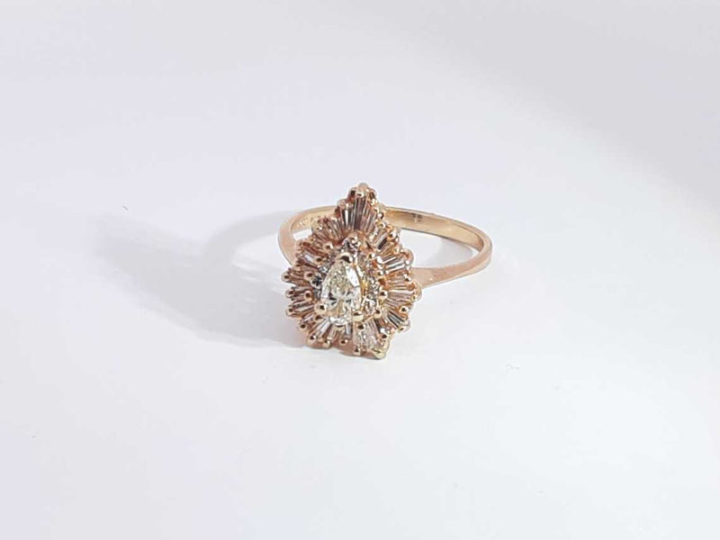 .66ctw Diamonds 14k Yellow Gold 14k 4.1 Grams Ring Size 8 Sd0925przsa