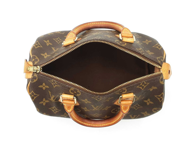 Louis Vuitton Speedy 25 Monogram Coated Canvas Handbag Fw0525wcrdu