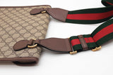 Gucci Neo Vintage Gg Supreme Canvas Web Strap Messenger Bag Eb0626rxzde