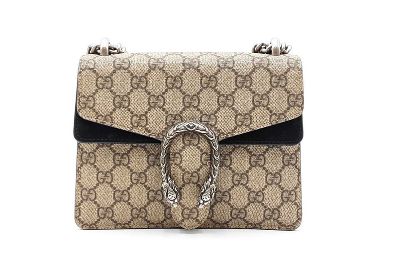 Gucci Dionysus Gg Supreme Monogram Canvas Crossbody Bag Eb1224pxzdu