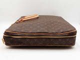 Louis Vuitton Garment Bag ~ Monogram Coated Canvas Vachetta Leather Fw0826ixzdu