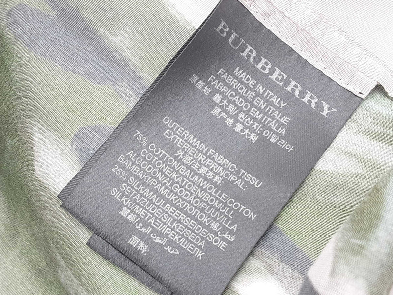 Burberry Prorsum Painted Dusty Pink Sheer Trenchcoat Size Italian 42 Do0925wxzde
