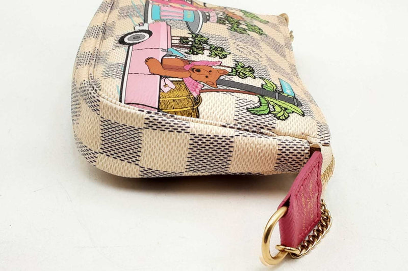 Louis Vuitton Damier Azur Christmas Animation Hollywood Pochette Eb0225pxzsa