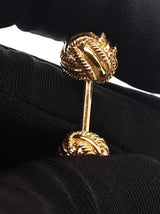 Tiffany & Co. Schlumberger Rope Knot Cuff Links In 18k Gold 14 Gram Fw0826lxzxd7