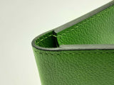 Hermès R.m.s. Card Holder In Green Evercolor Calfskin Fw0125oxzsa