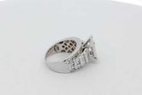1.74cttw Diamond Ring In 14k White Gold 8.7 Grams Size 6 Eb1026srxsa