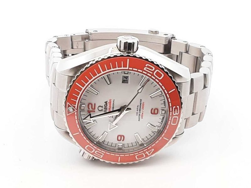 Omega Seamaster Planet Ocean "Creamsicle" 43.5mm Automatic Watch Fw0725lrzxdu