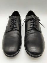 Prada Derby Black Leather Shoes Size Prada/uk 6 Mens Do0125lxzde