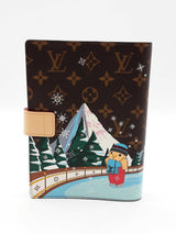 Louis Vuitton Monogram Christmas Animation Alpine Notebook Cover Eb0726wrxdu