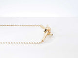 Tiffany & Co. Knot Pendant Necklace In 18k Gold 8.5 Grams 17 Inch Fw0826lxzxdu
