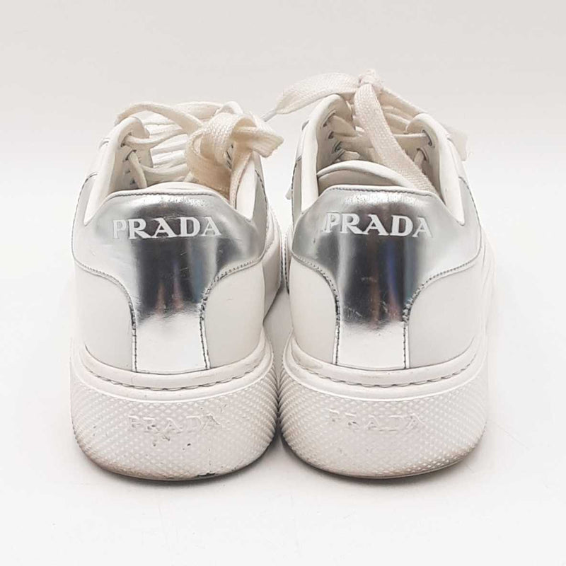 Prada Calzature Donna White Size 37.5 Eu Sd0225lzxdu