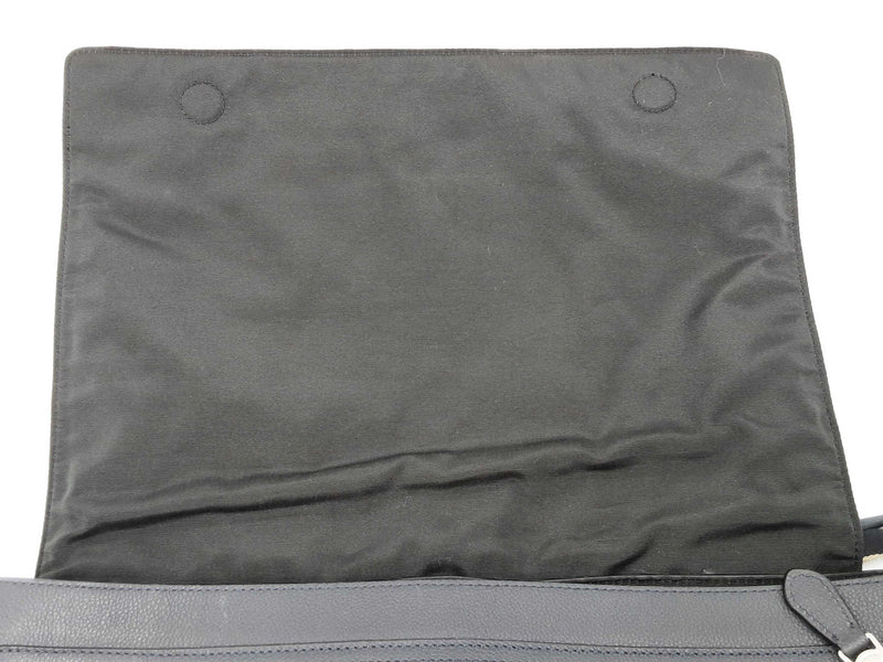 Coach Charles Flap Navy Blue Leather Messenger Bag Do0325pxde