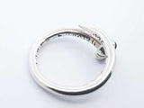 0.925 Sterling Silver 5.0g Nail Ring Size 8.5 Lh0724lorde