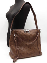 Louis Vuitton Antheia Ixia Pm Bag In Brown Monogram Python Leather Fw0626ozxzdu