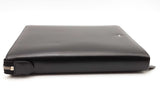 Mont Blanc Meisterstuck Black Leather Zippered Organizer Eb0726lxzsa
