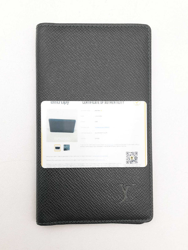 Louis Vuitton Taiga Porte Valeurs Wallet In Dark Green Fw1224crsa