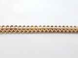 1.14 Cttw Diamond & 14k Yellow Gold Hexagon Link Tennis Bracelet 12.7 Grams 7 Inch Fw0726exzdu