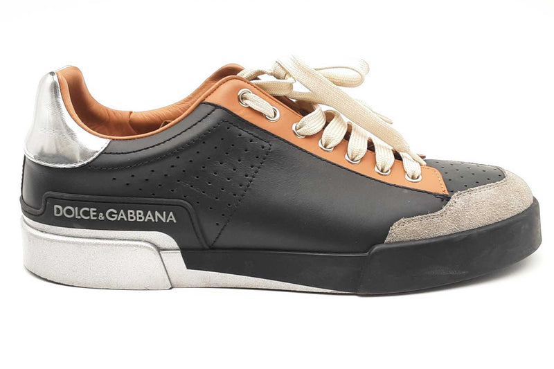 Dolce & Gabbana Portofino Sneakers Size 8.5 Eb0924rxsa