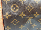 Louis Vuitton Keepall Brown Monogram Coated Canvas Duffle Bag Do1224rxzde