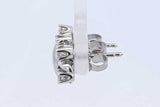 Tiffany & Co. Sixteen Stone Diamond Stud Earrings Platinum 3.8 Grams Eb726lexzde