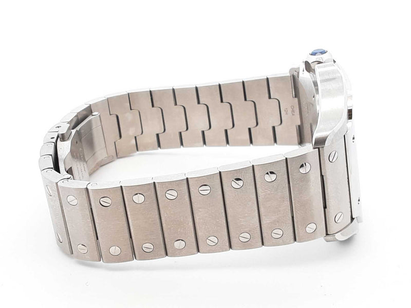 Santos De Cartier Large Stainless Steel Automatic 40mm Watch Fw0525wxzxdu