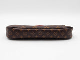 Louis Vuitton Pochette Accessoires In Monogram Canvas & Pink Strap Fw0326czxdu