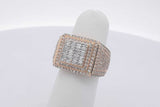 3.04cttw Diamond Ring In 14k Yellow Gold 8.7 Grams Size 4.25 Eb1225sxzsa