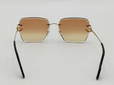 Cartier Ct0466s 004 Gold Sunglasses With Case Aa1026pzxsa