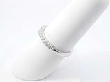 The Leo Diamond & 14k White Gold Anniversary Ring 2.5 Gram Size 6.75 Fw0826osxdu
