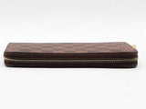 Louis Vuitton Zippy Damier Brown Wallet Aa0726wrzsa