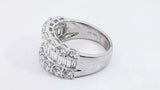4.64ctw Diamonds 14k Wg 6.6 Grams Women's Ring Size 6.5 Sd0326opzxdu