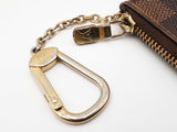 Louis Vuitton Pochette Clés Key Pouch In Damier Ebene Coated Canvas Fw0726lxzdu