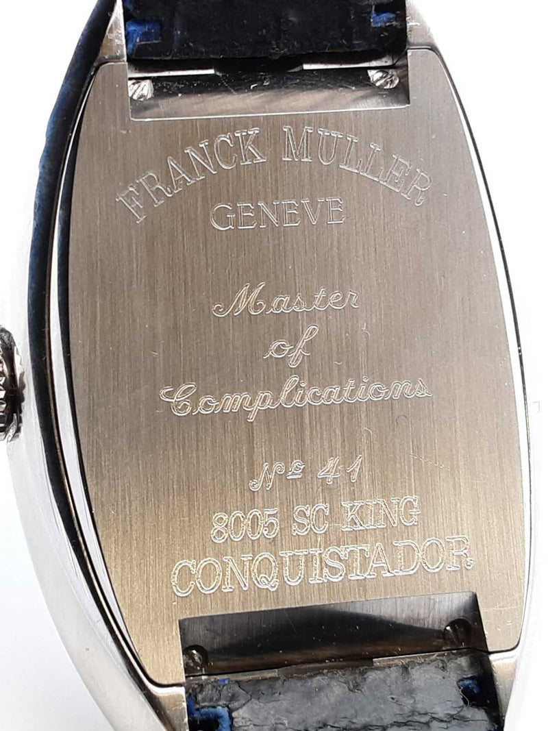 Franck Muller Conquistador King Stainless Steel Automatic Watch Fw0625ozxzdu