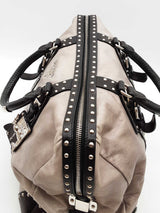 Prada Studded Trunk Bauletto Top Handle Bag Eb0726cxzde
